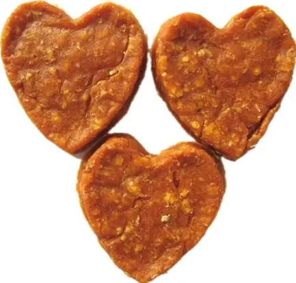 Ласощі Yalute Salmon and Oats in Heart Shape для собак, лосось та овес, 100 г: додаткове фото 2