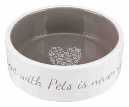 Миска Trixie Pet's Home для собак, керамічна, 16 см, 800 мл (бежева)