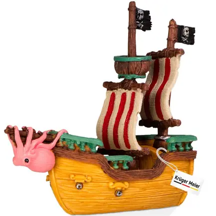 Декорація піратський корабель Kruger Meier Pirate Ship S 16x6x15см (16614)