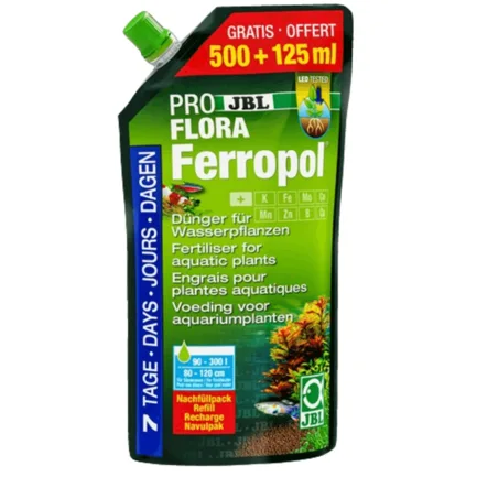 Добриво для водних рослин JBL Proflora Ferropol рефіл 500 мл + 125 мл