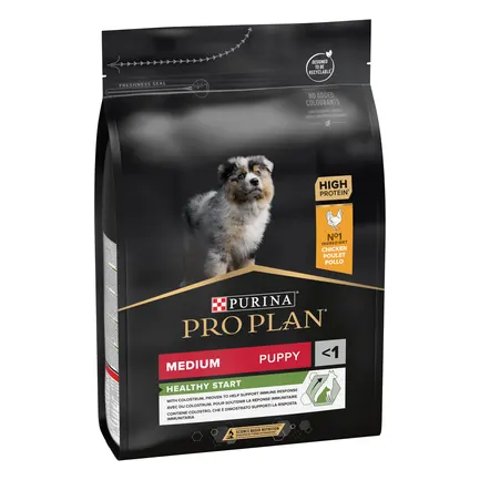 Сухий корм PRO PLAN Medium Puppy <1 Healthy Start для цуценят середніх порід з куркою 3 кг: додаткове фото 3