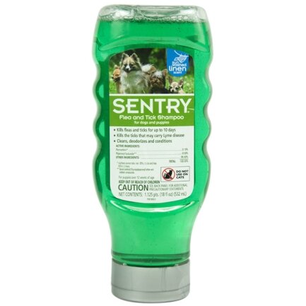 Sentry Sunwashed Linen Shampoo СЕНТРІ СОНЯЧНИЙ ЛЬОН шампунь від бліх і кліщів для собак 0,532 л