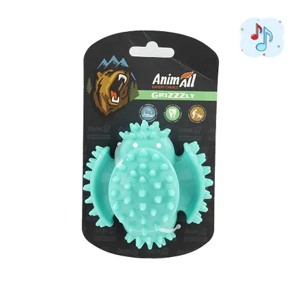 Іграшка AnimAll GrizZzly мультифункціональний м'яч, для собак, 9.3 см, м'ятна