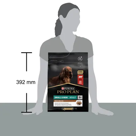 Сухий корм PRO PLAN Small&Mini Adult 1+ Duo Delice для дорослих собак дрібних порід з яловичиною 2,5 кг: додаткове фото 4