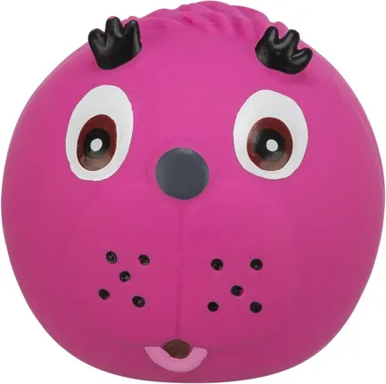 Іграшка Trixie Faces М'яч з пискавкою для собак, d:6 см (латекс): додаткове фото 7