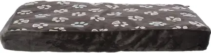 Матрац Trixie Jimmy для собак, плюш, з лапками, 100х70 см (коричневий)