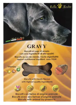 Печиво для собак «Gravy» зі смаком м'ясної підливи, 300 г