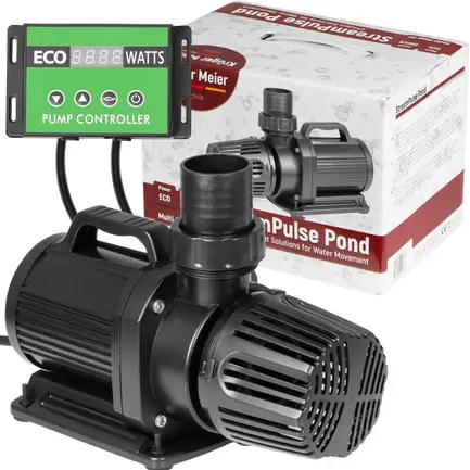 Енергоефективний насос для ставка Kruger Meier StreamPulse Pond 20000 л/год з контролером