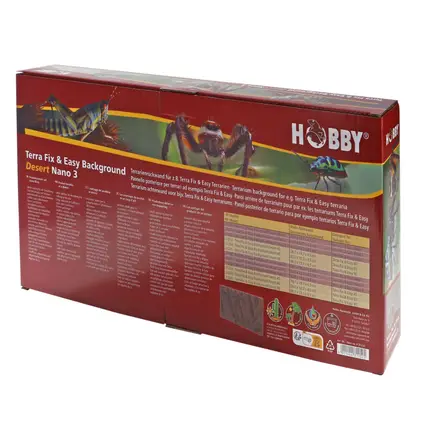Фон для тераріуму 3D Hobby Terra Fix & Easy Background Dessert Nano 3 40,2x19,3x4,5см (31252): додаткове фото 6