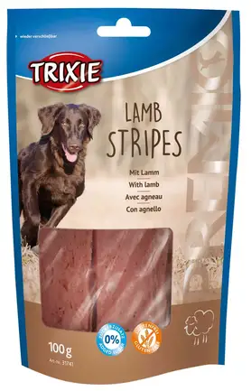 Ласощі Trixie Premio Lamb Stripes для собак, ягня, 100 г