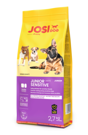 Сухий корм для собак JosiDog Junior Sensitive 2,7 кг