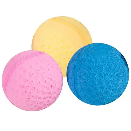 Flamingo Ball Spungy ФЛАМІНГО СПОНЖ М’ЯЧ іграшка для котів 4 см
