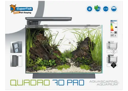 Акваріумний набір SuperFish Quadro 70 Pro White (A4052220): додаткове фото 4