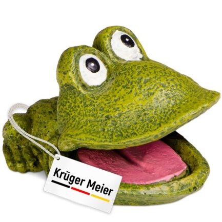 Декорація весела жаба Kruger Meier Froggy Bubble 11x8x5см (1185) — Фото 1