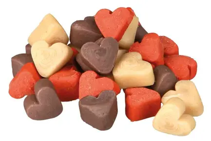 Вітамінізовані ласощі Trixie Mini Hearts для собак, асорті, 200 г: додаткове фото 2