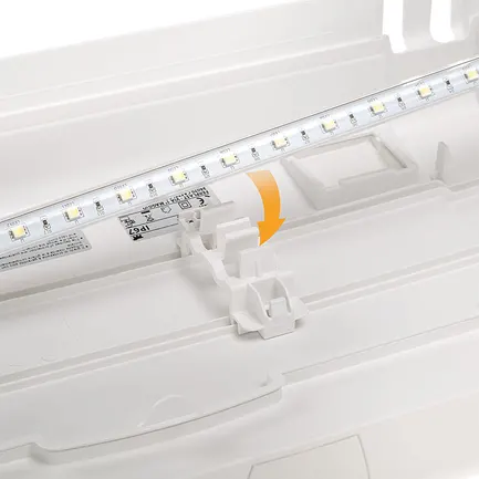 Ferplast CAPRI 60 LED Акваріум скляний з LED-освітленням, білий: додаткове фото 11