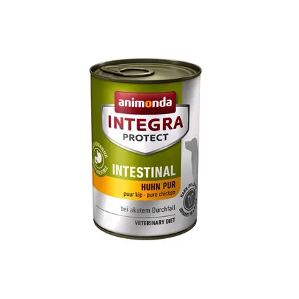 Корм вологий ветеринарний для собак Integra Protect Intestinal Pure Chicken моно курка, при порушенні роботи ШКТ, 400 г