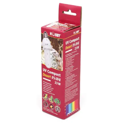Люмінесцентна лампа Hobby UV Compact Desert 8% UV-B, 23 W (37335): додаткове фото 4