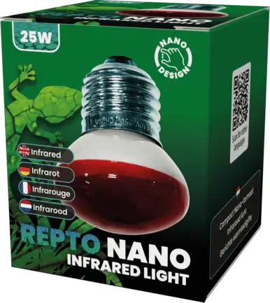 REPTO NANO INFRARED LIGHT 25 WATT (R3100081) інфрачервона нано лампа для рептилій
