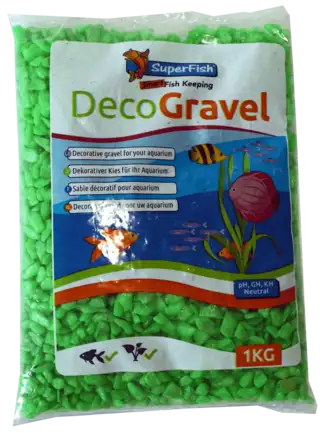 Декоративний гравій SF DECO GRAVEL NEON GREEN 1 KG (A8050020): додаткове фото 2