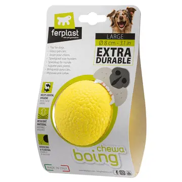 Ferplast CHEWA BOING BALL L YELLOW: додаткове фото 6