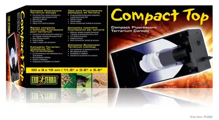 Світильник Exo Terra Compact Top для тераріума, E27, 30x9x15 см: додаткове фото 3