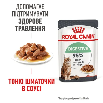 Вологий корм Royal Canin DIGEST SENSITIVE для котів всіх порід 85 г: додаткове фото 2