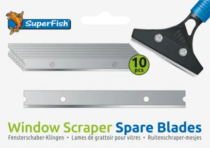 Леза для скребка SF WINDOW SCRAPER BLADES 10X (A4040023)