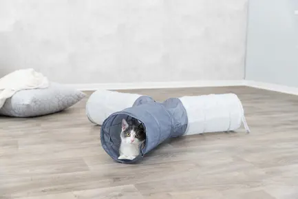 Тунель Trixie для котів ігровий, нейлоновий, 3х22х50 см: додаткове фото 2