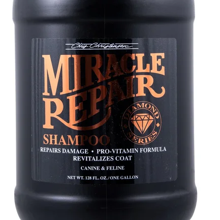 Шампунь для собак і котів Chris Christensen Miracle Repair для догляду за шерстю 3.8 л: додаткове фото 3