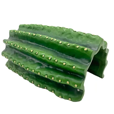 Декорація укриття кактус Hobby Cactus Tube 3 24,5×16×12 см для тераріуму (36512)