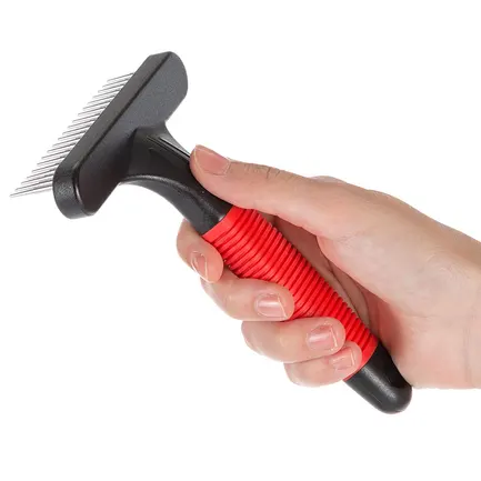 Ferplast GRO 5872 Гребінець 1-рядний з обертаючими зубцями: додаткове фото 2