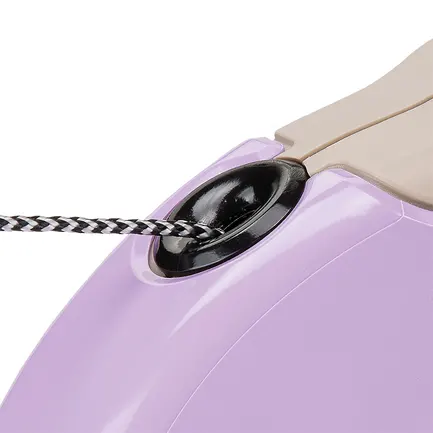 Ferplast AMIGO S COR BEIGE-VIOLET Рулетка-поводок зі шнуром: додаткове фото 3