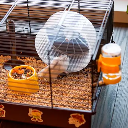 Ferplast CAGE CRICETI 9 PIRATES BLACKx2 Клітка для хом'яків з декором: додаткове фото 7