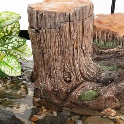 Декоративний фільтр-водоспад Repti-Zoo Turtle Filter Tree (GLB10) у формі кореня для амфібій і тераріумів до 70 літрів: додаткове фото 9