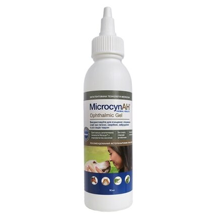 Microcyn Ophthalmic Gel МІКРОЦИН гель для очей всіх видів тварин 0,09 л