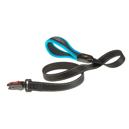 Ferplast ERGOFLUO MATICG25/120 BLUE Повідець з автомат карабіном, нейлон