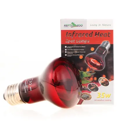 Інфрачервона нагрівальна лампа Repti-Zoo Infrared Heat 35W (R63035): додаткове фото 2