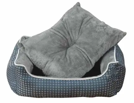 АnimAll Лежак Nena Star з візерунком XL GREY (84X66X19)