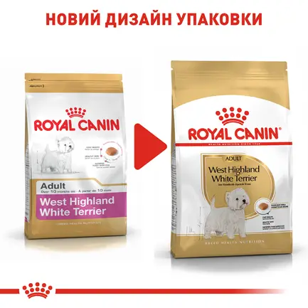 Сухий корм Royal Canin WESTIE ADULT для дорослих собак породи Вест-хайленд-вайт-тер'єр 3 кг: додаткове фото 2