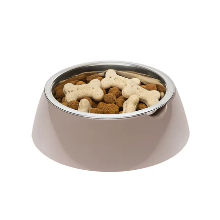 Ferplast JOLIE SM DOVE GREY BOWL Годівниця, пластик, метал: додаткове фото 4