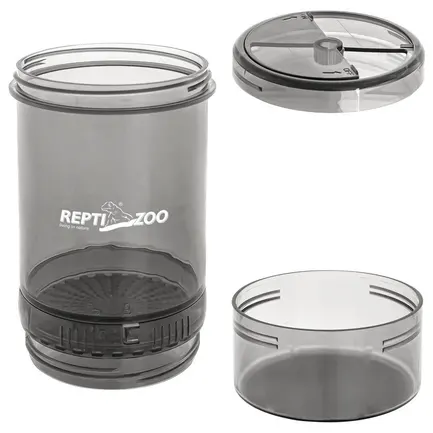 Вітамінізатор, шейкер Repti-Zoo Vita-Calcium (GMB01) для обробки кормових комах кальцієм і вітамінами: додаткове фото 8