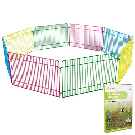 Flamingo Small Animal Playpen ФЛАМІНГО вольєр для гризунів 84,5 (Д) х 23 (В) см