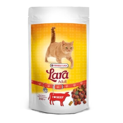 Lara Adult Beef flavour ЛАРА ЯЛОВИЧИНА сухий преміум корм для котів 0,35 кг