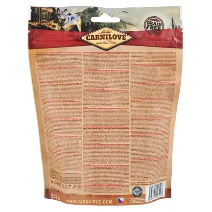 Ласощі Carnilove Dog Crunchy Snack для собак, дикий кабан та шипшина, 200 г: додаткове фото 2