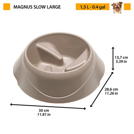 Ferplast MAGNUS SLOW LARGE Миска пластикова: додаткове фото 2