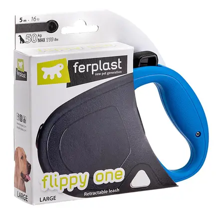 Ferplast Рулетка-Повідець зі стрічкою, блакитна: додаткове фото 8