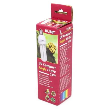Люмінесцентна лампа Hobby UV Compact Jungle 4 % UV-B, 23 W (37333): додаткове фото 4