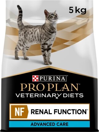 Сухий дієтичний корм PRO PLAN VETERINARY DIETS NF Renal Function Advanced Care для дорослих котів для підтримання функції нирок при хронічній хворобі нирок 5 кг