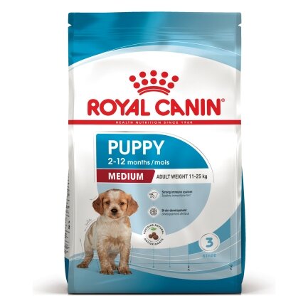 Сухий корм Royal Canin MEDIUM PUPPY для цуценят середніх порід 15 кг